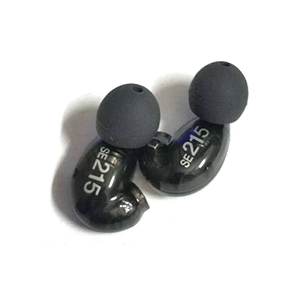 

Наушники-вкладыши для Shure SE215, запасные динамические Hi-Fi наушники с правым и левым драйвером для телефона, без кабеля
