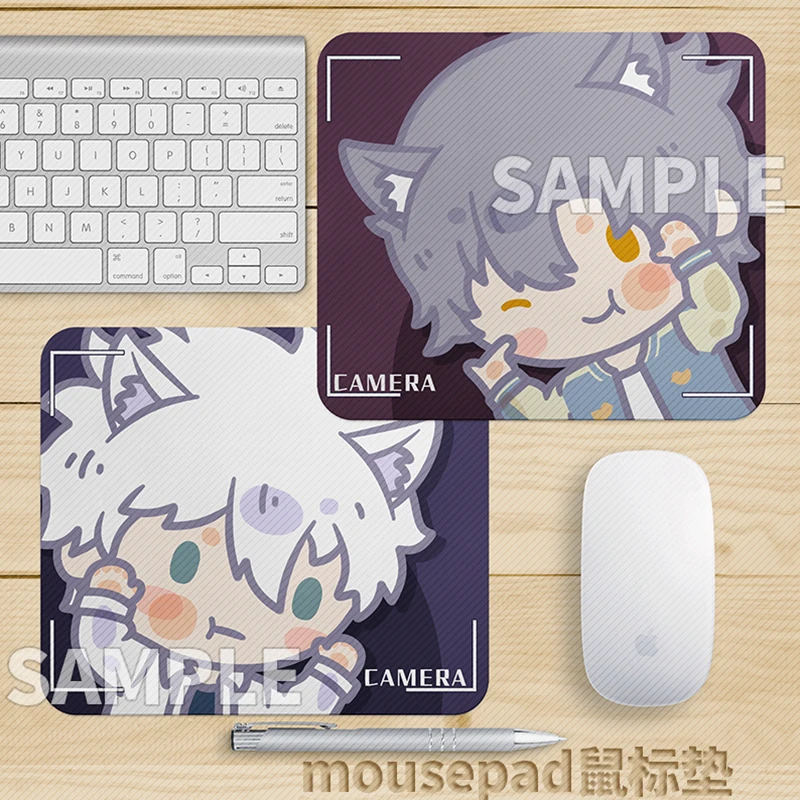 

Anime DEVIL GAME Cheng Xiaoshi LuGuang Cartoon Mouse Pad Computer Mice Pad Desktop Gaming Mat Playmat Otaku Cosplay Xmas Gifts