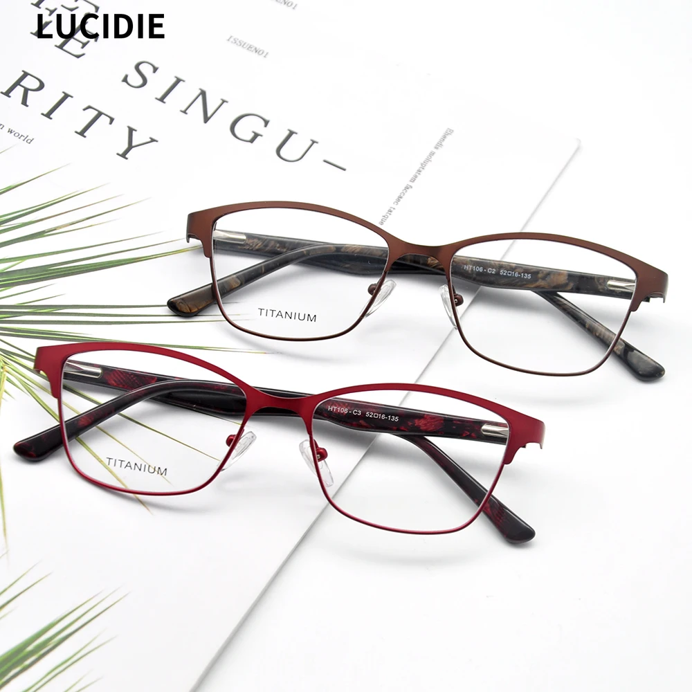 Мужские и женские очки кошачий глаз Lucide в оправе с защитой от синего света по