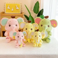 elephant plush toys high simulation soft stuffed decorative toy elephant animal plush stuffed toy for girl