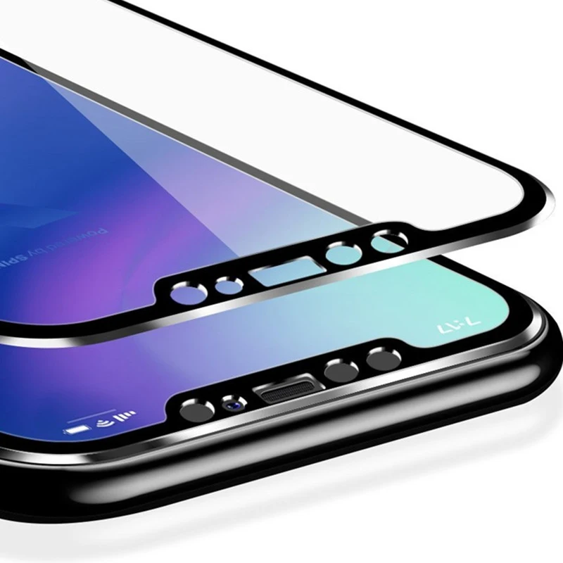 100 шт. для iphone 12 mini/12 promax/11 pro/XS MAX/XR/8/7/6S/7 Plus 3D изогнутая защита экрана из закаленного