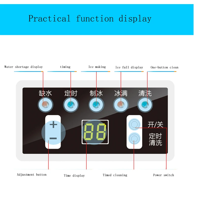 Новое поступление коммерческая машина для производства льда чайного магазина