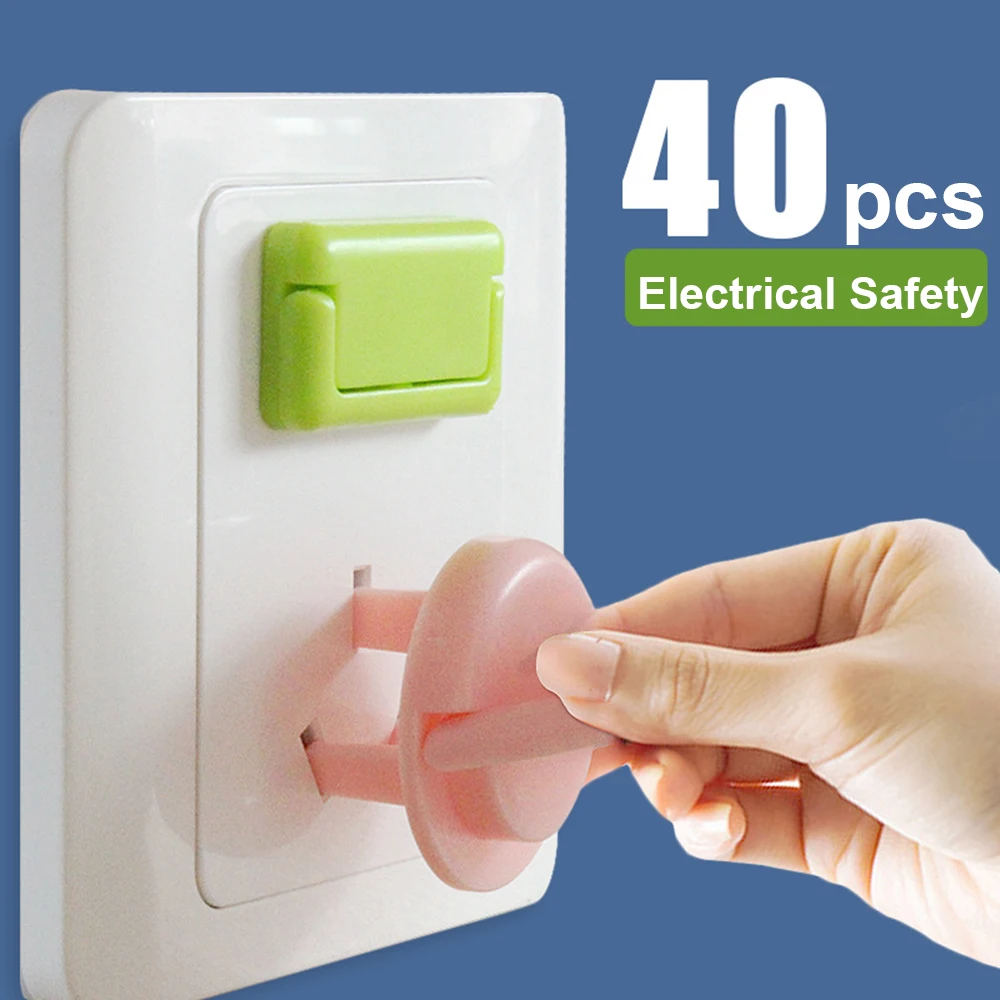 40 шт./кор. с защитой от поражения электрическим током Вилки Защитная крышка Кепки