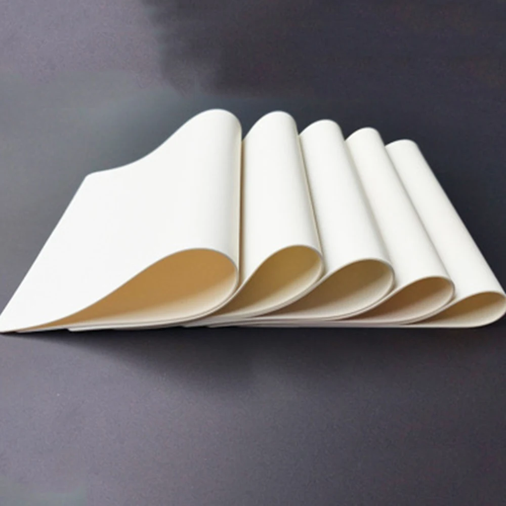 

10pcs White Tattoo Practice Skin Blank Permanent Makeup Eyebrow Practice Skin Microblading Tattoo Accessories