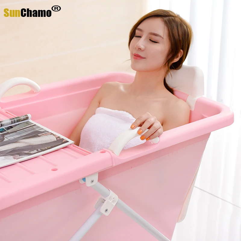 Европейская Складная портативная изоляционная ванна для взрослых надувная