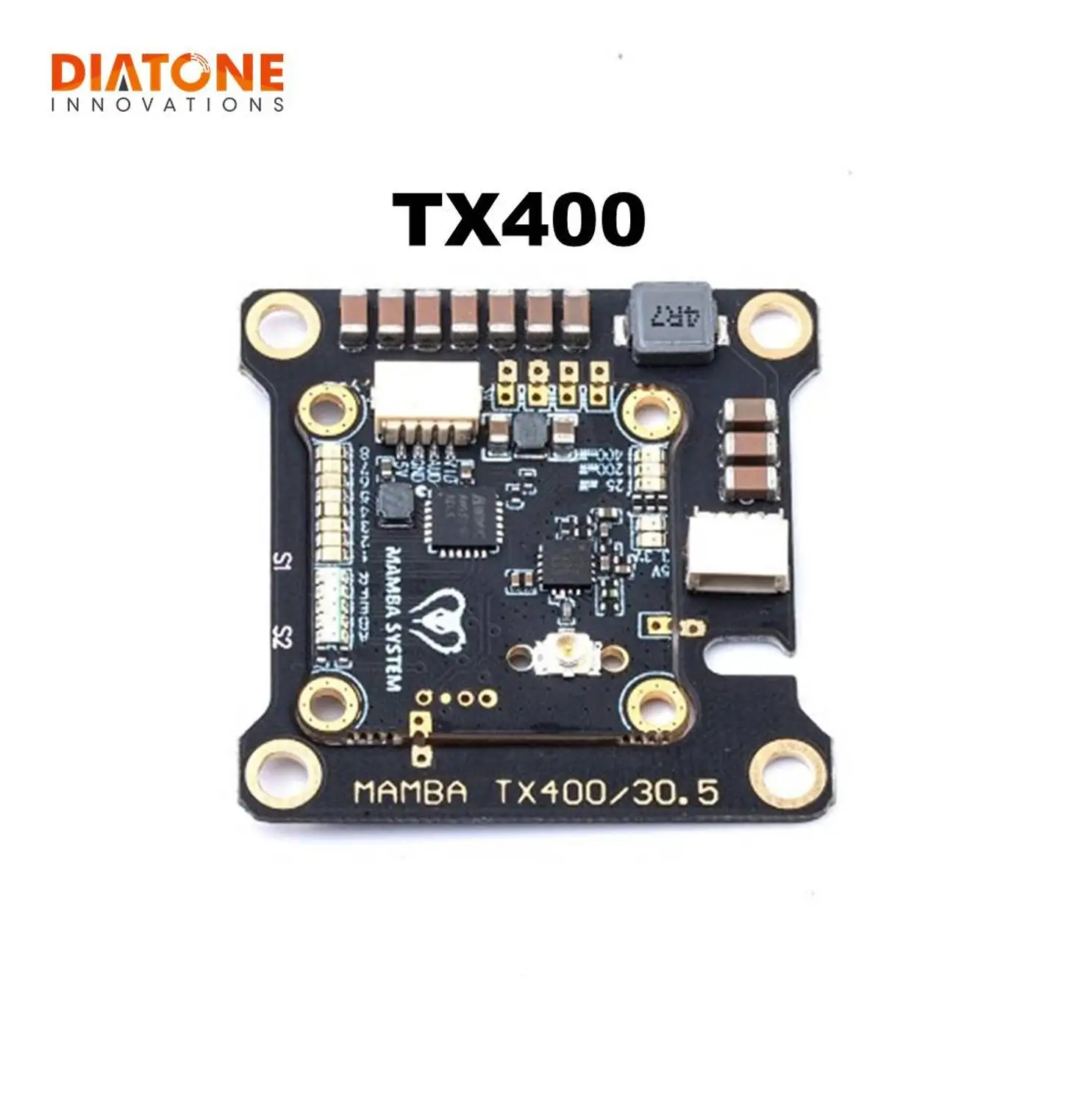 Diatone Mamba TX400 25 МВт/200 мВт/400 МВт Ipex VTX для радиоуправляемого дрона Fpv гоночный Дрон