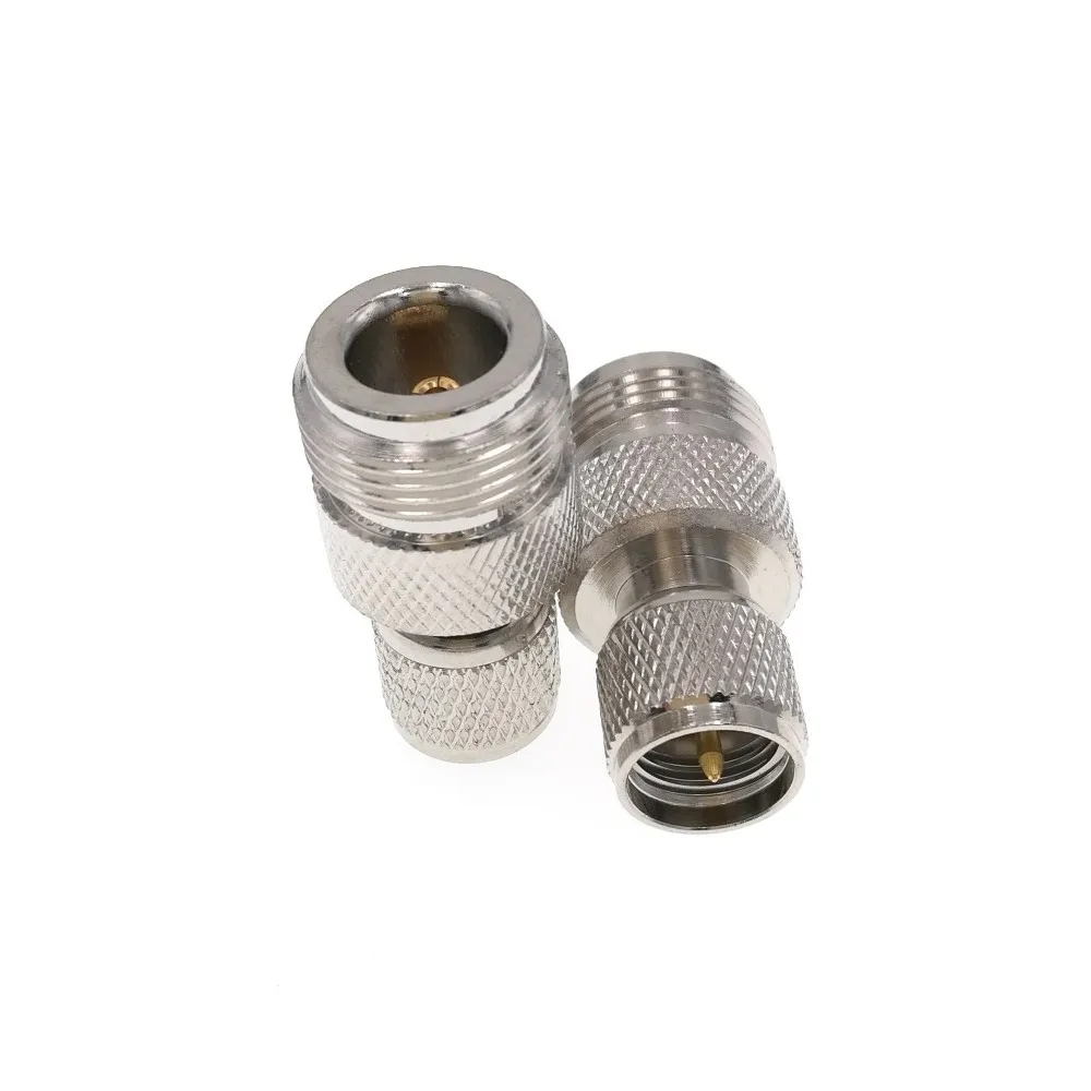 10 шт. коаксиальный мини адаптер UHF (папа) N (мама)|connector n|adapter screenconnector rg59 |
