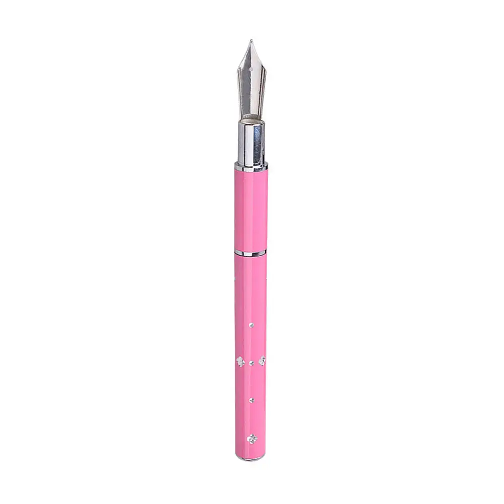 

2pcs Stainless Steel Nail Dotting Pen with Removable Drawing Pen Head for Salon Manicure Nail Art Tool