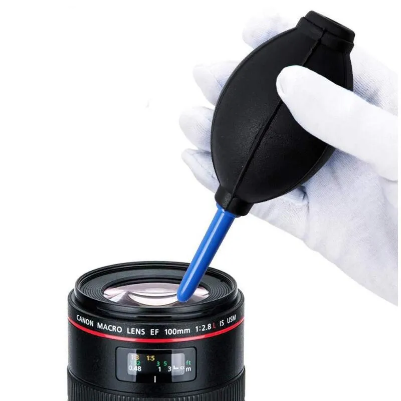 Универсальный комплект для чистки камеры воздуходувка + чистящая ручка салфетка