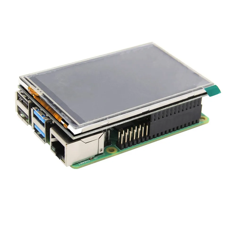 3 5 дюймовый сенсорный экран Raspberry Pi 4 с чехлом из АБС ЖК дисплей 480*320 макс. 50 кадров