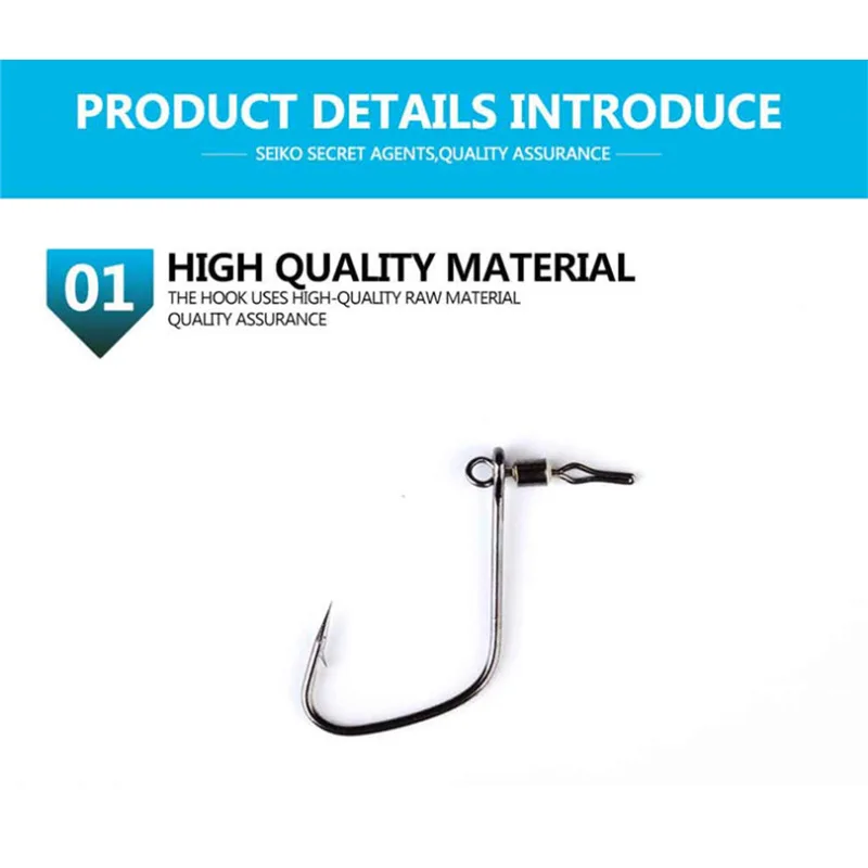 

75pcs Sea Hooks Fishing Box Spomb Snap 1# 2# 1/0# 2/0# High Carbon Steel Fishing Big Hooks Tackles Accessories Fishhook