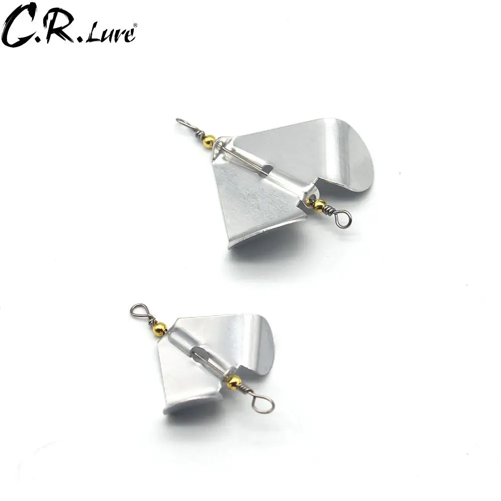 

5 шт. вращающееся лезвие пропеллер материал, аксессуары для поделок троллинг рыбалка внахлыст жесткие приманки счетчик приманки ложка вобл...