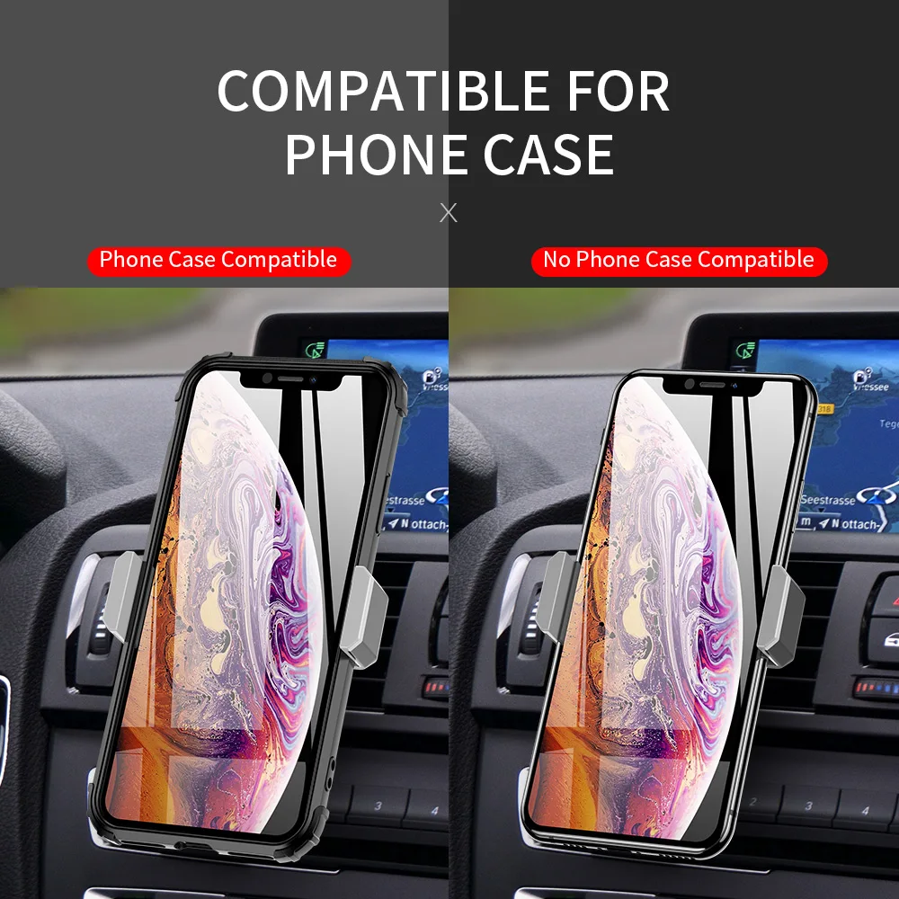 Универсальный автомобильный держатель для телефона iPhone 6 8X7 с креплением на