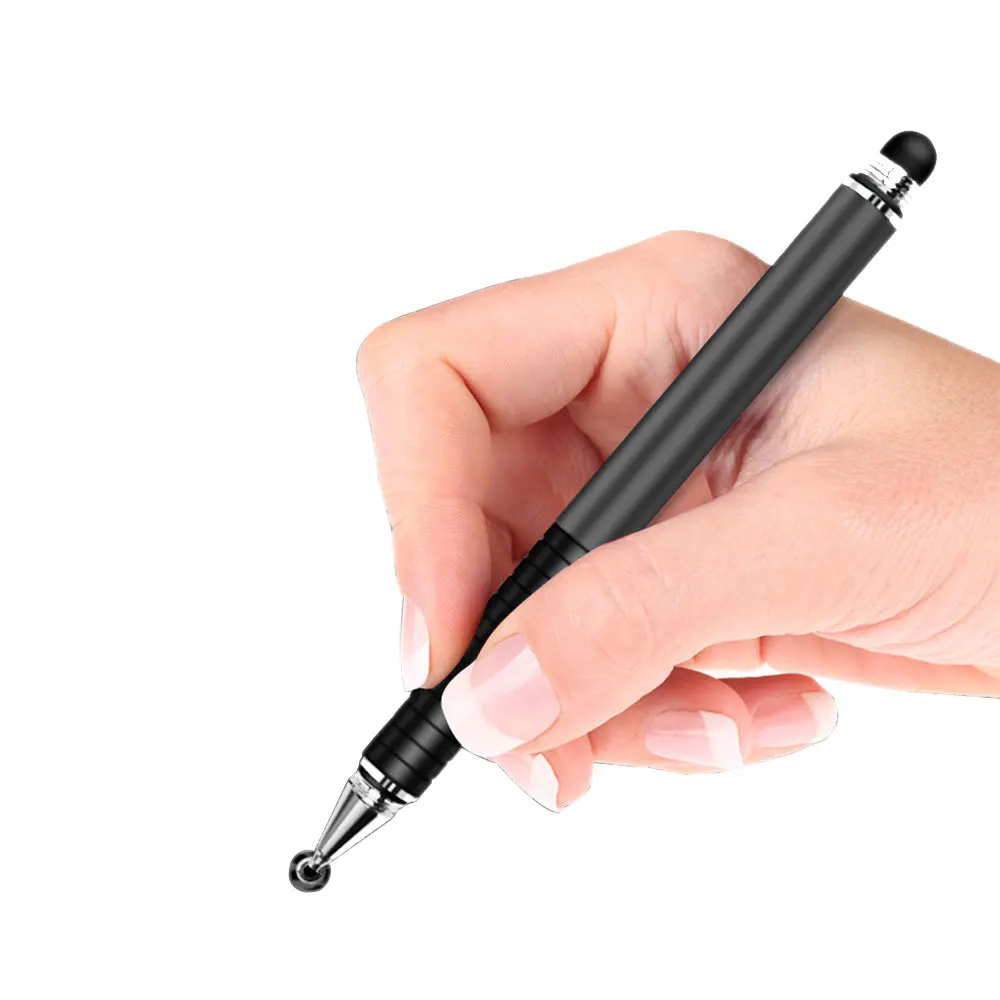 universal 2 in 1 stylus pen for phone tablet touch pen drawing capacitive screen caneta pencil for smartphone smart android pens free global shipping