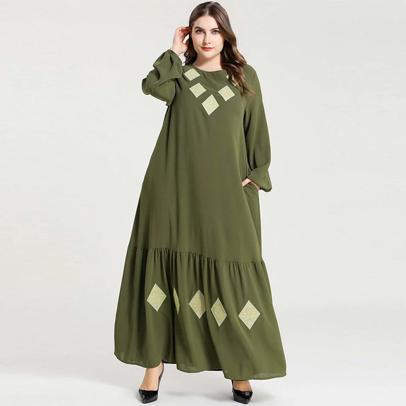 Мусульманская мода Средний Восток большой размер женская мусульманская