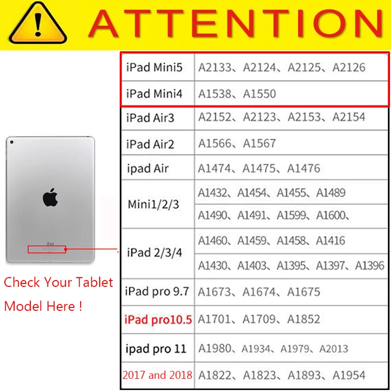Ультратонкий чехол для IPad Mini4 из искусственной кожи с подставкой эластичный