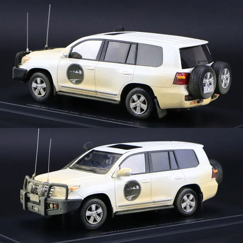 1/43 Масштаб литья под давлением Смола накладной Prado Land Cruiser модель автомобиля
