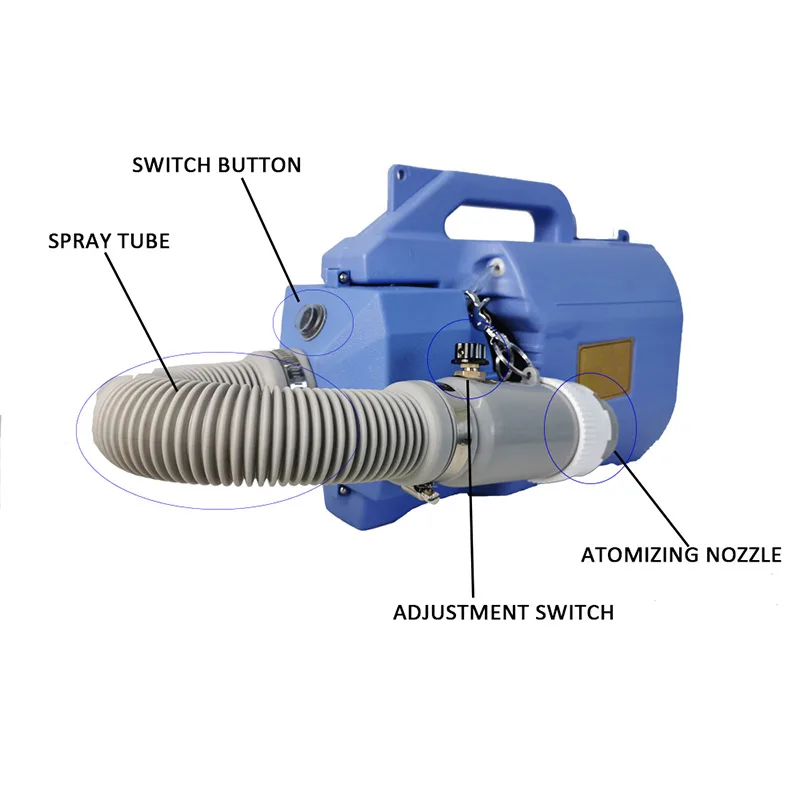 Портативный Электрический УМО генератор распылитель холодной воды от комаров