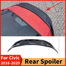 Exterior Part Roof Rear Spoiler Wing Air Deflector Splitter Diffuser Facelift For Honda Civic 10TH Gen 2016 2017 2018 2019