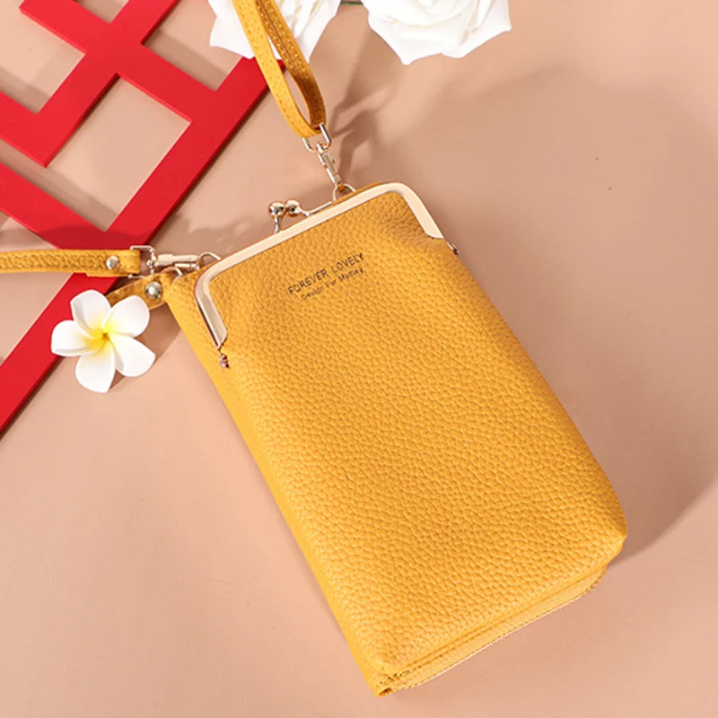 

New Women Small Crossbody Bags Large Capacity Pu Leather Shoulder Bags Fashion Handbags For Women Bolsas Ladies Phone Purses
