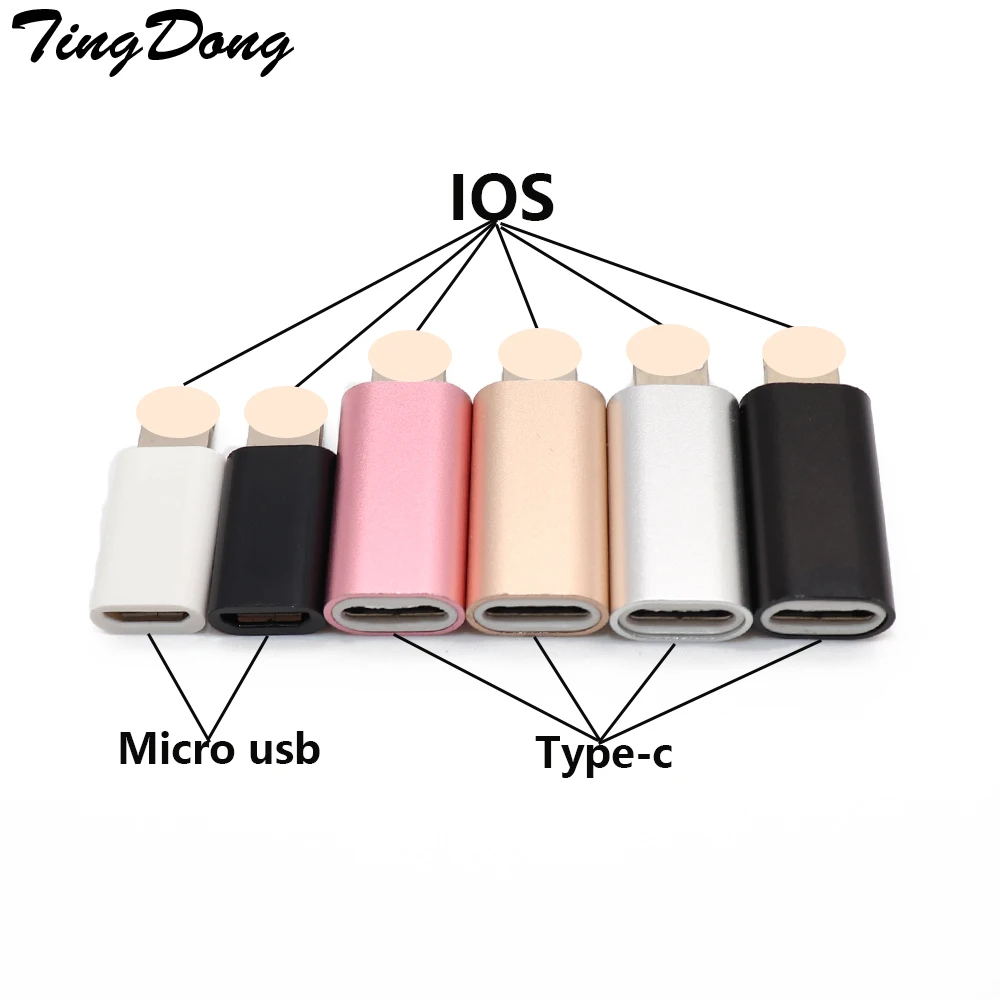 8-контактный конвертер к Micro USB адаптер для Android iPhone 5/5S 6/6s Plus iPad 4 Air 2 Зарядное устройство Кабельный разъем для iOS 8pin Порты и разъёмы