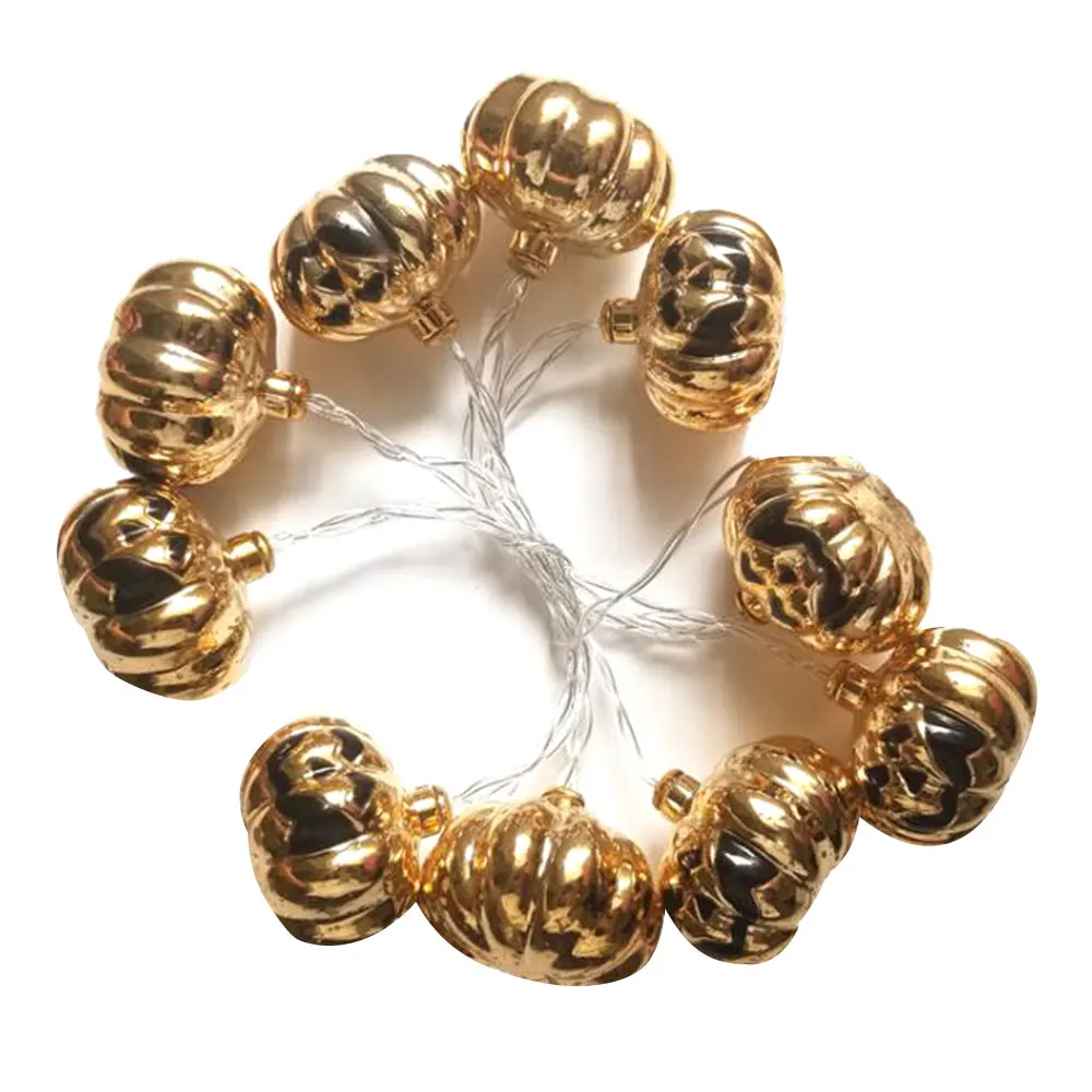 Diy Led милые Хэллоуин Тыква Гирлянда лампы фонари Открытый сказочные огни вечерние