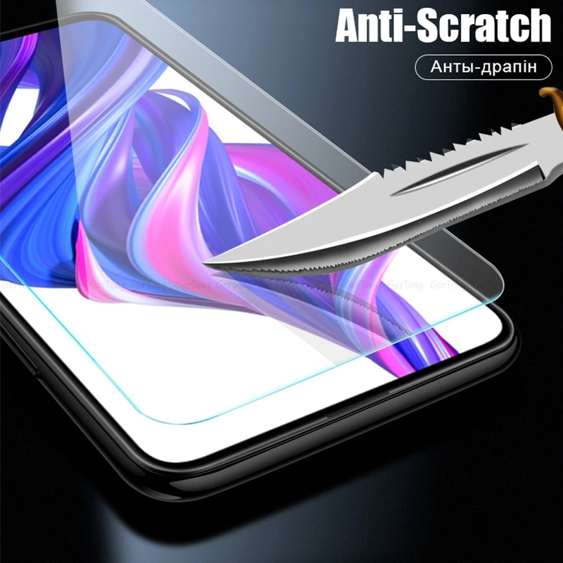 Tempered Glass For Huawei Honor 9x Pro Screen Protector 2.5D 9H Premium 9xPro Protective Film | Мобильные телефоны и