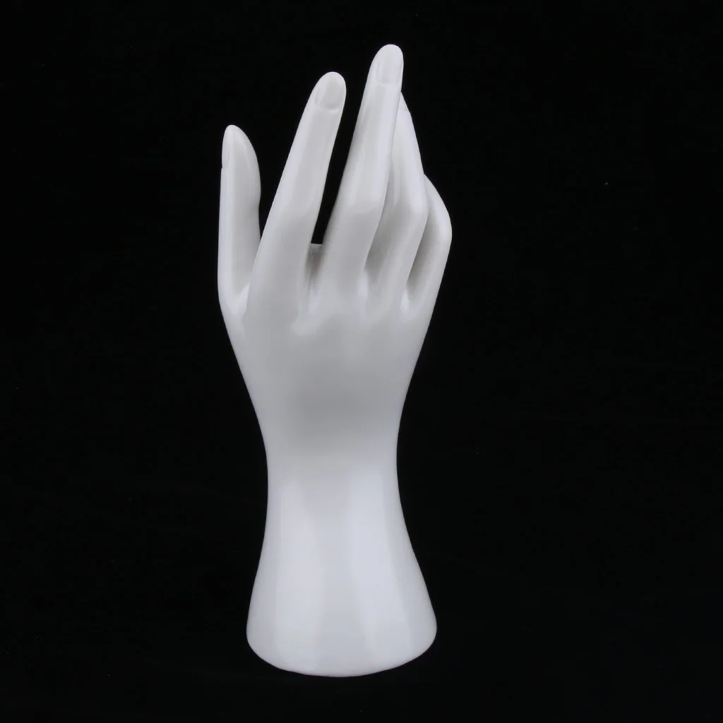 Mannequin Hand Form Finger Jewelry Display Stand Holder Hanger for Chain Bracelet Bangle Ring Watch Gloves 4 Colors Available | Наручные