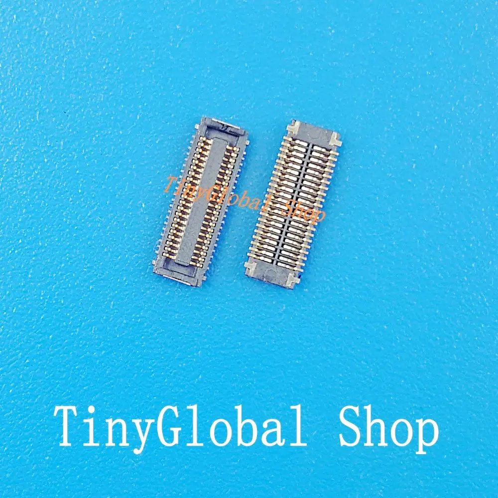 2 шт./лот XGE Новый ЖК дисплей FPC экран разъем порта на материнскую плату для ipad5 ipad 5