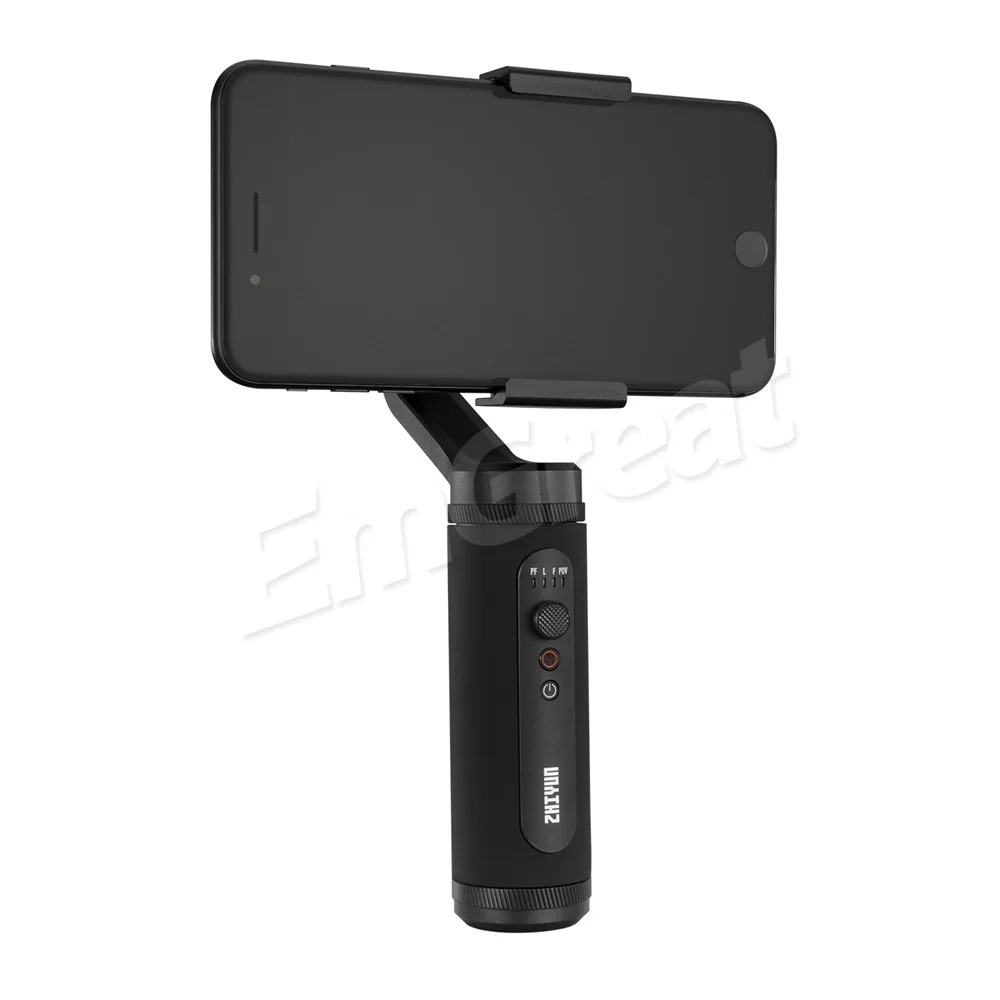 Zhiyun Smooth Q2 Портативный карман Размеры 3-Axis смартфон портативный монопод с шарнирным замком для iPhone 11 Pro Max XS X samsung S10 S9 и мобильного телефона
