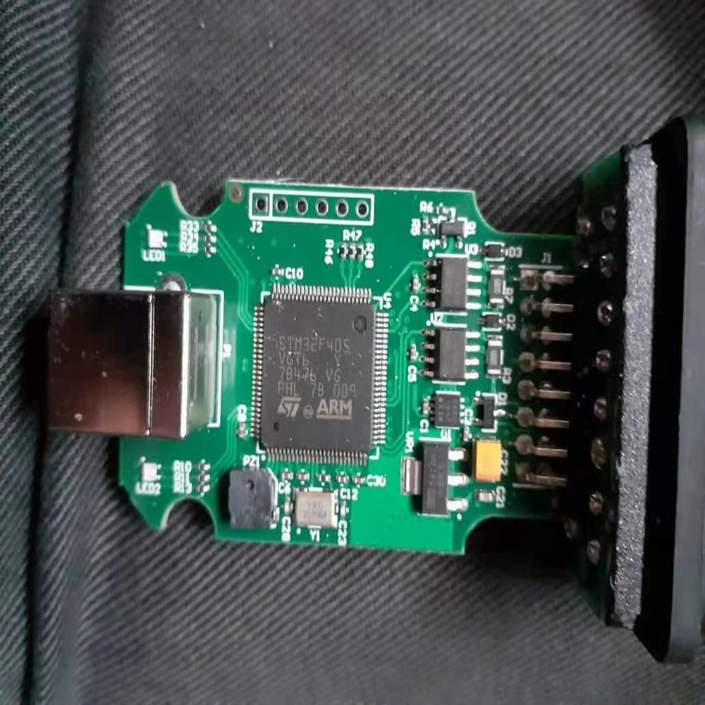 

2021 Newest Version Updated Online with Loader VAG V2 V20.41 Diagnostic Interface Cable K Line STM32F415VGT6+9241A+TJA10S7+STM