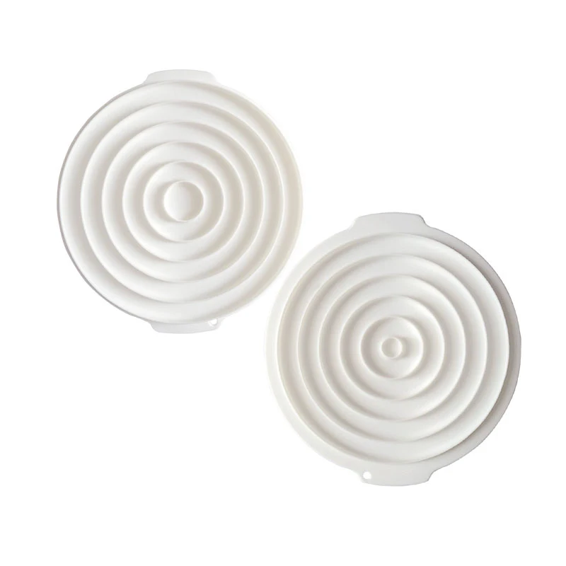 Силиконовая форма для украшения торта вставки в инструменты Декор круглая