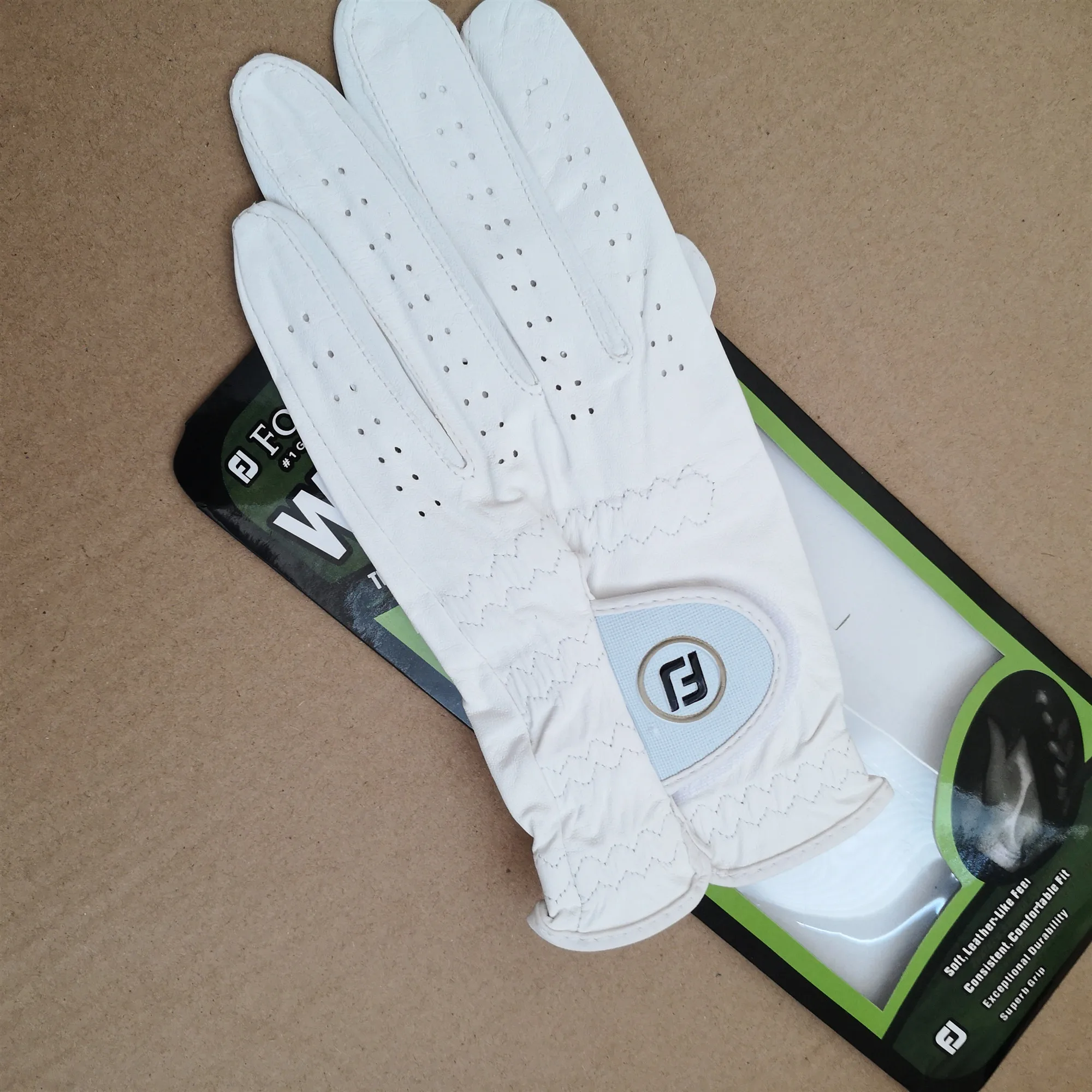 10 шт./лот высококачественные мужские перчатки для гольфа Gent Cabretta розничная