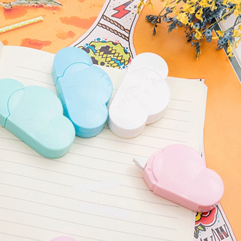 

Красивая небьющаяся Корректирующая лента с сильным покрытием в форме облака для модификации корректирующей ленты для письма