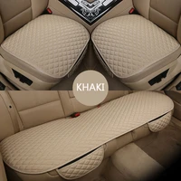 car seat cover automovil car seat cushion protector funda linen mat auto front seat back cushion seat pad cushion