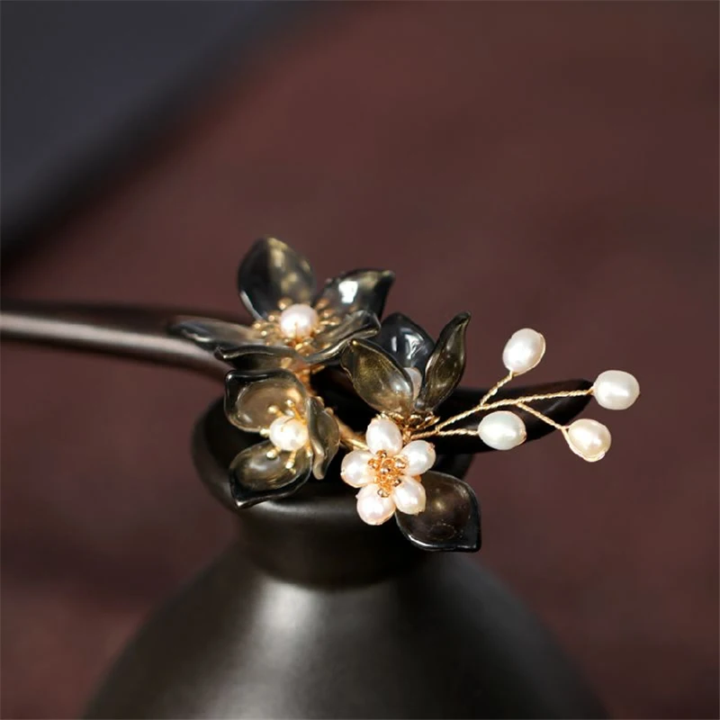 1 шт. Классическая Цветочная палочка для волос в китайском стиле | Тематическая