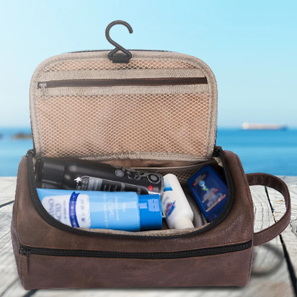 Сумка для туалетных принадлежностей Органайзер из искусственной кожи