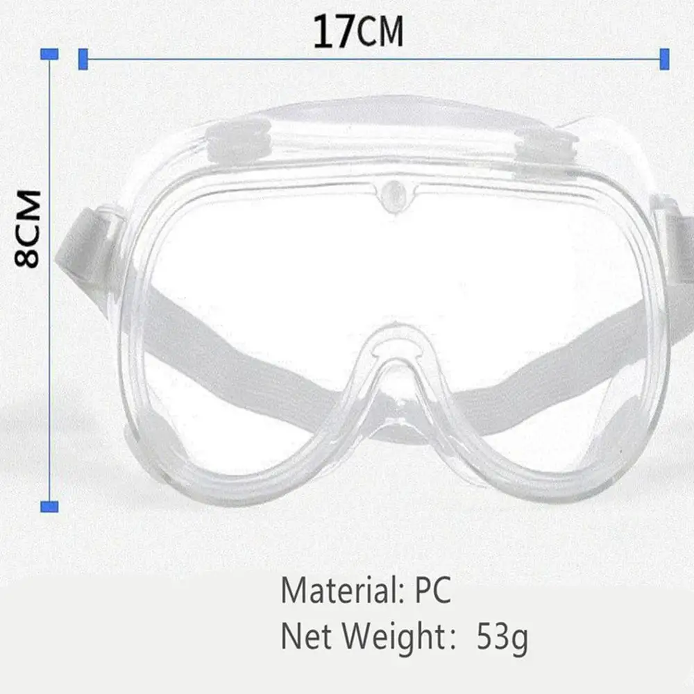 Защитные очки от слюны ветрозащитные защитные песка полностью закрытые