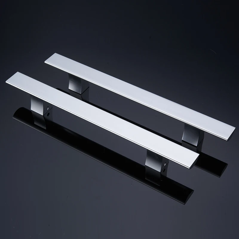 Дверные ручки стеклянные дверные современные для ванной комнаты пуш ап