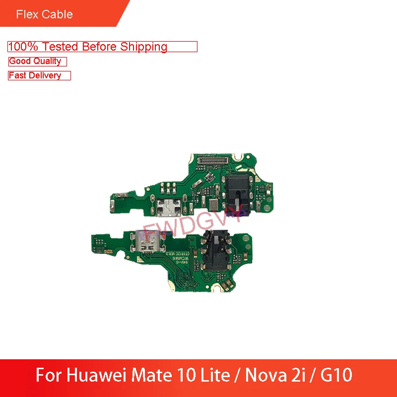 

Replacement For Huawei Mate 10 Lite/ Nova 2i / G10 USB Charger Dock Connect Charging Flex Cable Repair Spare Parts
