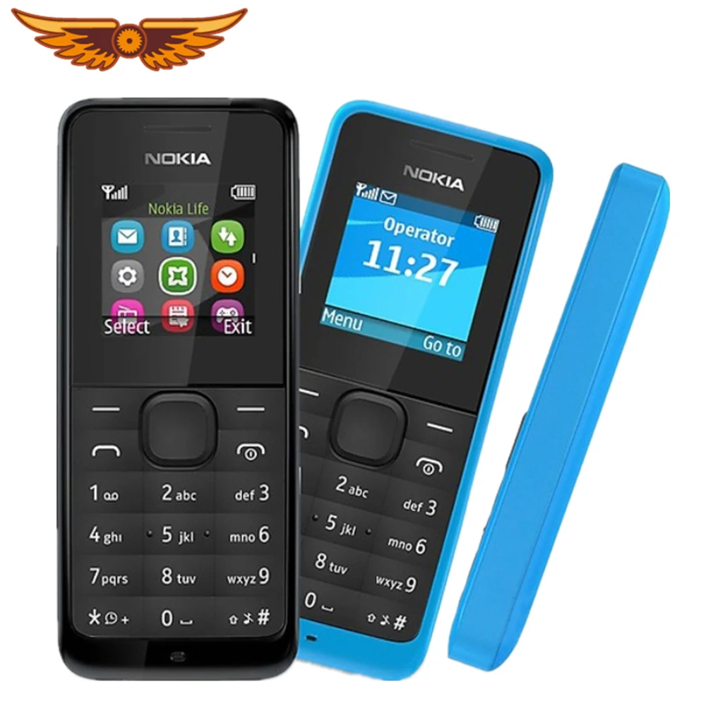 Добавить в Мои желания оригинальный Nokia 105 FM радио с двумя сим картами хорошее