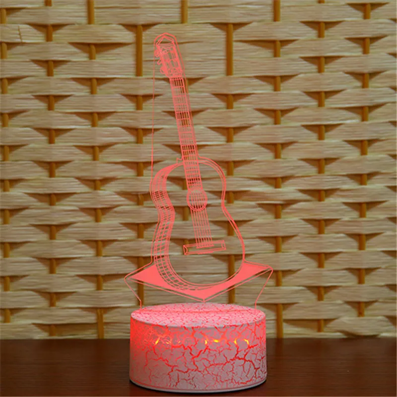 Экскаватор Гигантский Usb Led 3D светильник Лопата трактор цементный смеситель