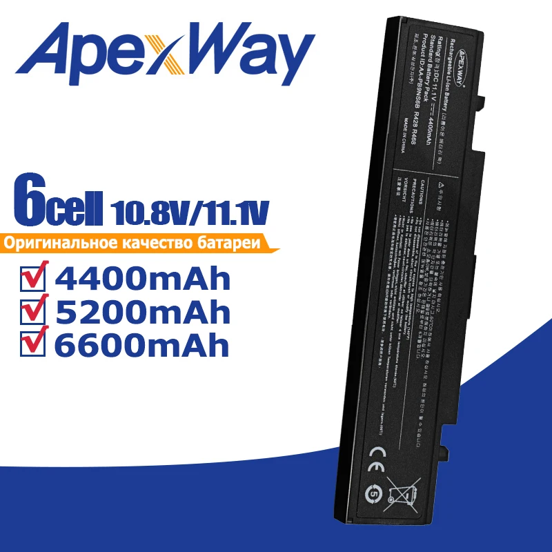 

Laptop Battery For Samsung AA-PB9NS6B AA-PB9NC6B RC530 R580 R540 R518 R519 R525 R430 R530 RV511 RV520 R515 RV411 RV508 R528 R730