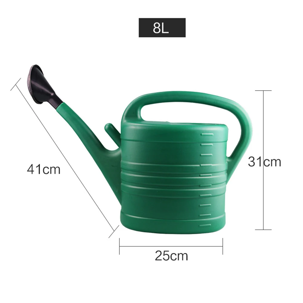 

5L 8L Long Mouth Watering Can Potted Plant Watering Kettle Vegetable Flower Sprinkler Home Bottle Watering Pot Garden Tool