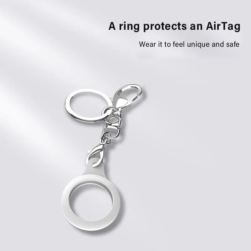 

Protective Sleeve For Apple Airtags Tracker TPU Protective Cover Anti-Lost Soft Shell For Location Tracker Smart Accessoires New