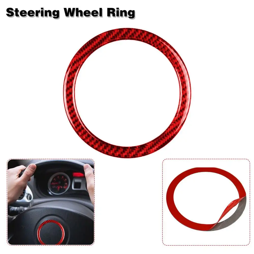 

Steering Wheel Decoration Cover Car Bearing Circle Ring Decor For MW Mini JCW Cooper R55 R56 R60 R61