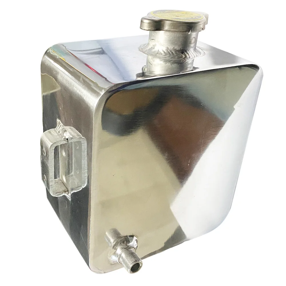 Универсальный автомобильный радиатор 2 5 л с хромированным/порошковым покрытием