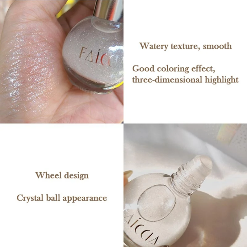 3D водостойкие цветные контуры жидкий Хайлайтер для макияжа высокоглянцевый