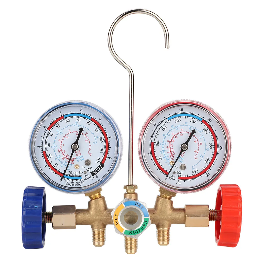 A/C диагностический манометр Холодильный Кондиционер набор инструментов sn для