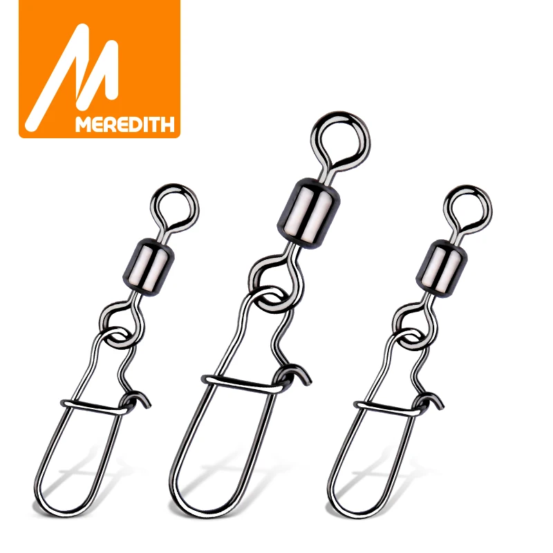 Рыболовные аксессуары MEREDITH вертлюжный рыболовный Соединитель с штифтовым